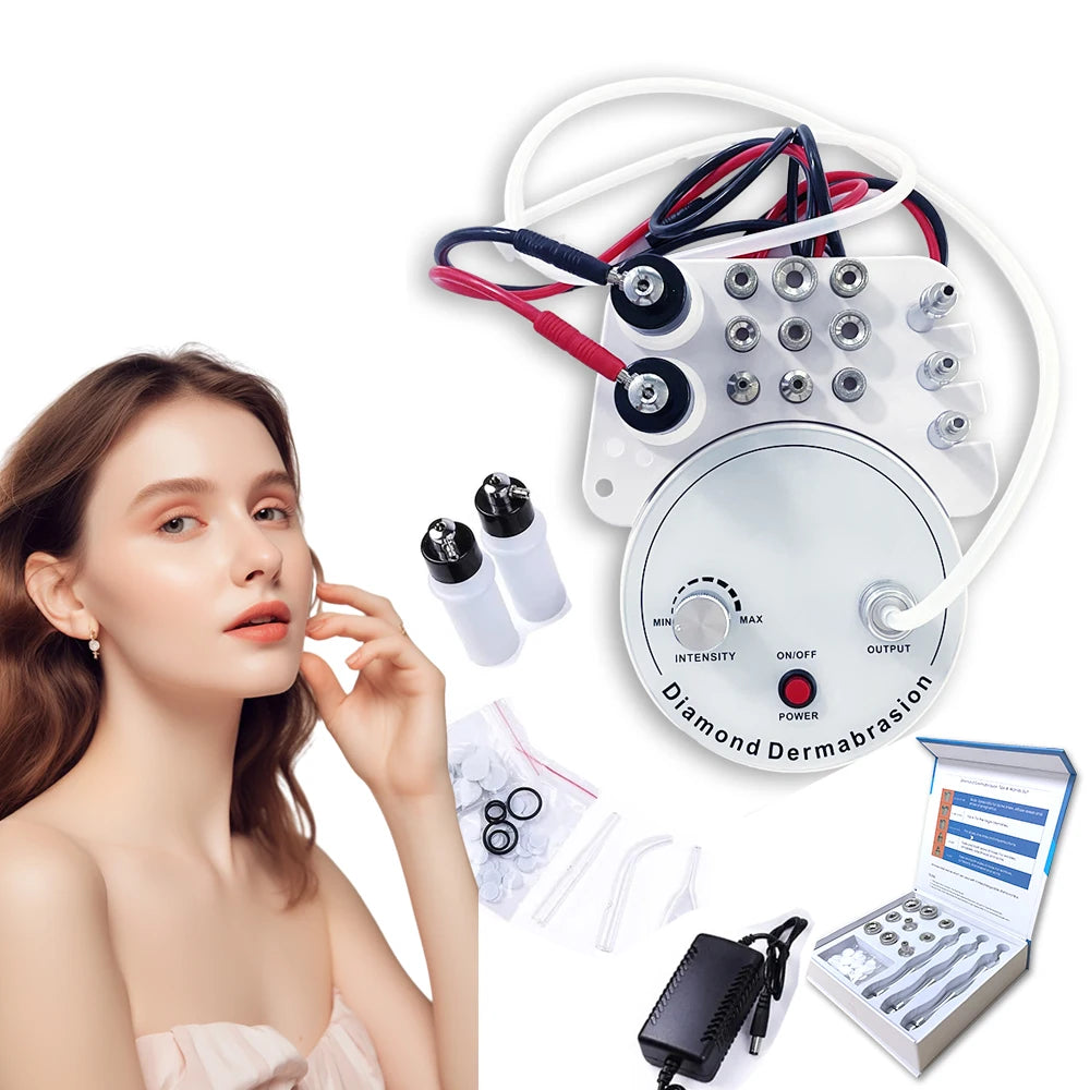 Combo Beauty Tool Set Diamond 3 In 1 Scar Microdermabrasion Dermabrasion Machine Water Spray Exfoliation Wrinkle Face Peeling