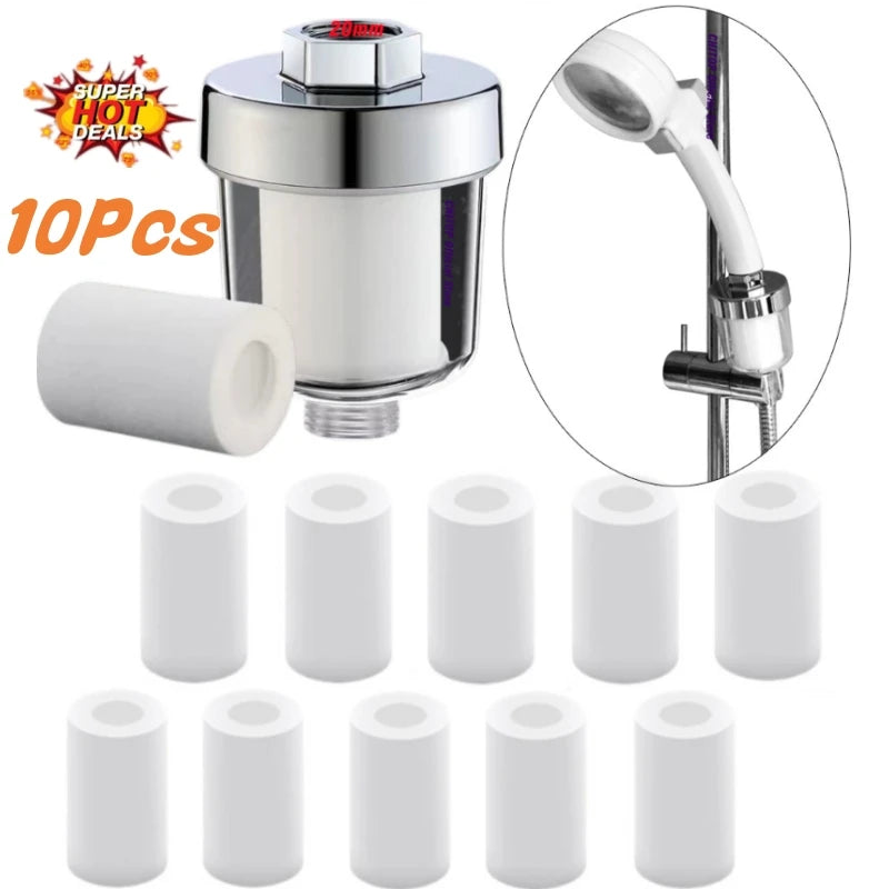 Universal Faucet Water Filter Kit – High-Density PP Cotton Purifier for Kitchen, Bathroom, and Shower