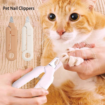 LED Cat Nail Clippers – Illuminated Bloodline Trimmer with File for Safe Grooming