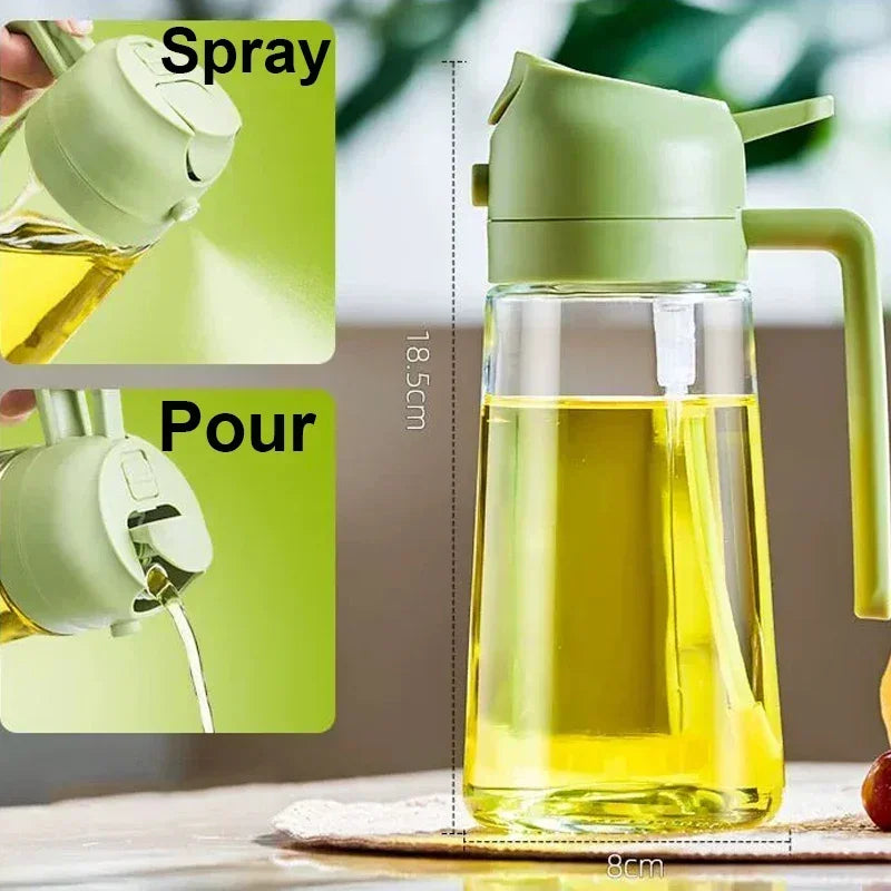 Olive Oil Dispenser Bottle with Anti-Drip Spout