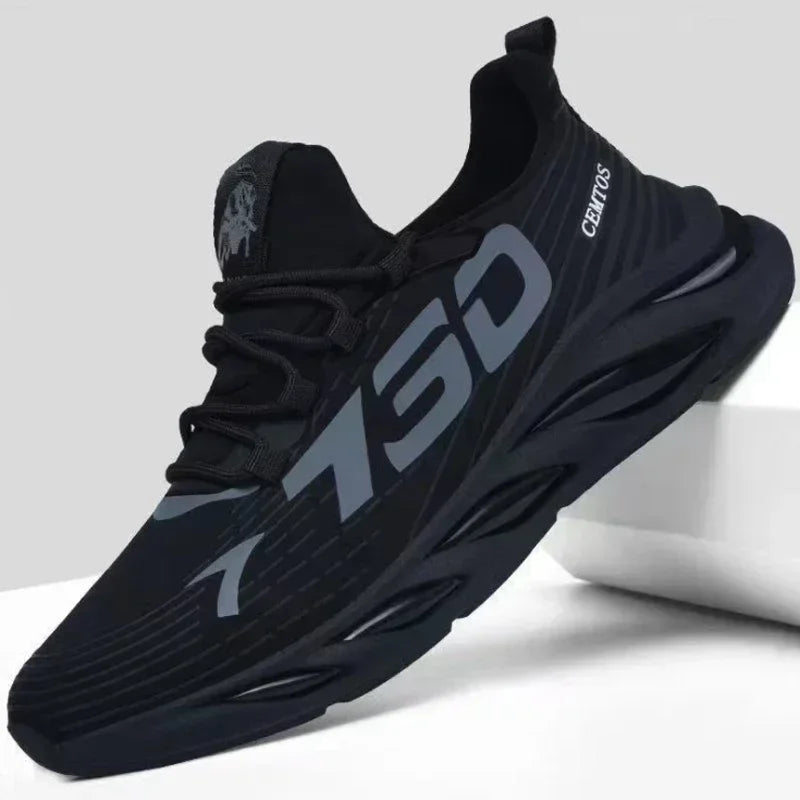 Men's Breathable Mesh Sneakers – Versatile Casual Sports and Running Shoes