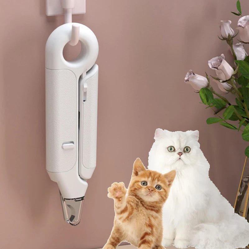 LED Cat Nail Clippers – Illuminated Bloodline Trimmer with File for Safe Grooming